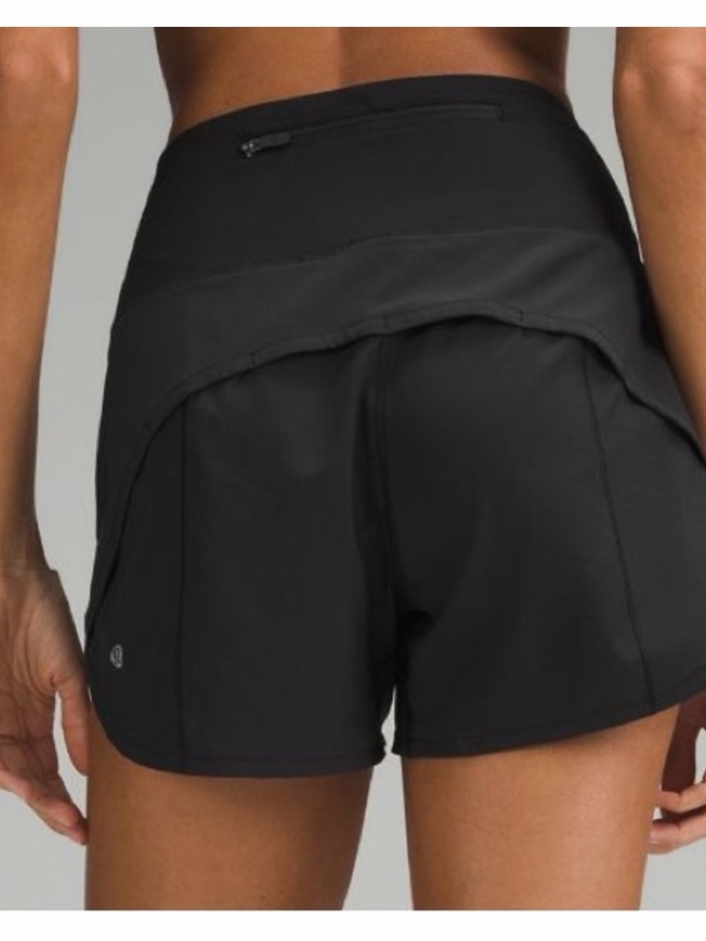 Lululemon Speed Up 4" HR Shorts Blk. Sz.10, Outstanding condition - Picture 3 of 11